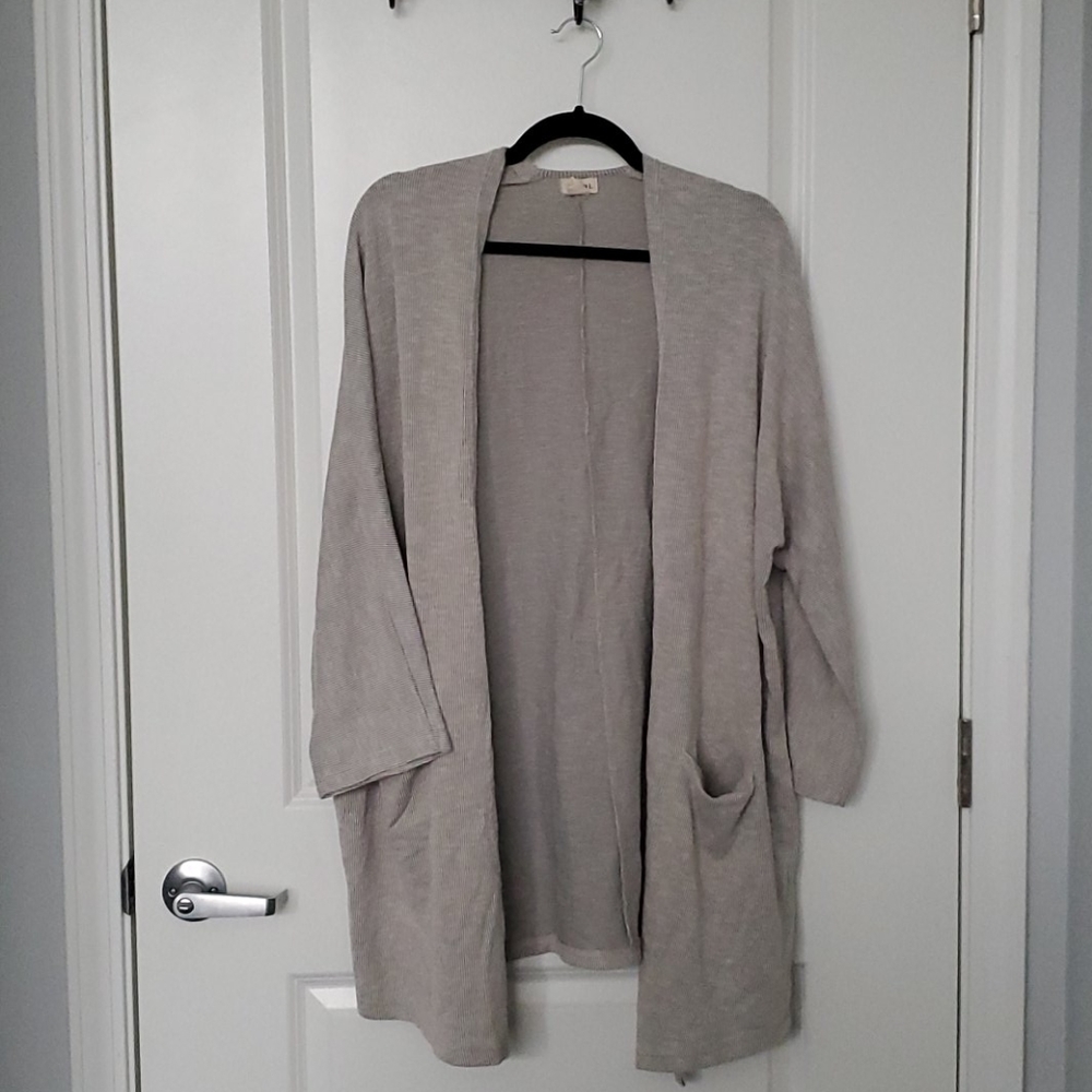 Gray Cardigan